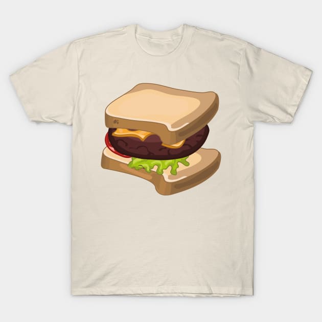 Cheeseburger T-Shirt by nickemporium1